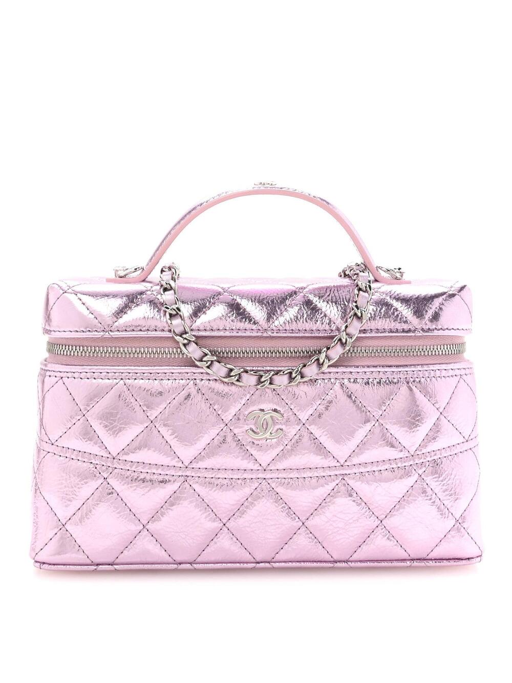 Chanel Metallic Calfskin Quilted Slim #362095C55B